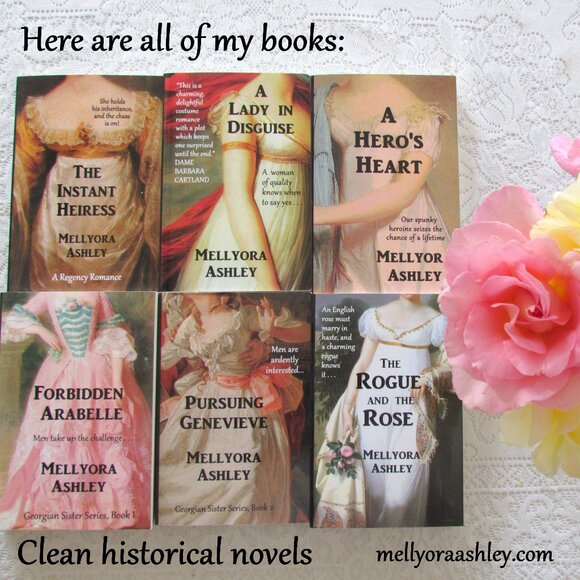 CLEAN HISTORICAL ROMANCE NOVEL: THE ROGUE AND THE ROSE by MELLYORA ASHLEY, GIFT! - Picture 6 of 8